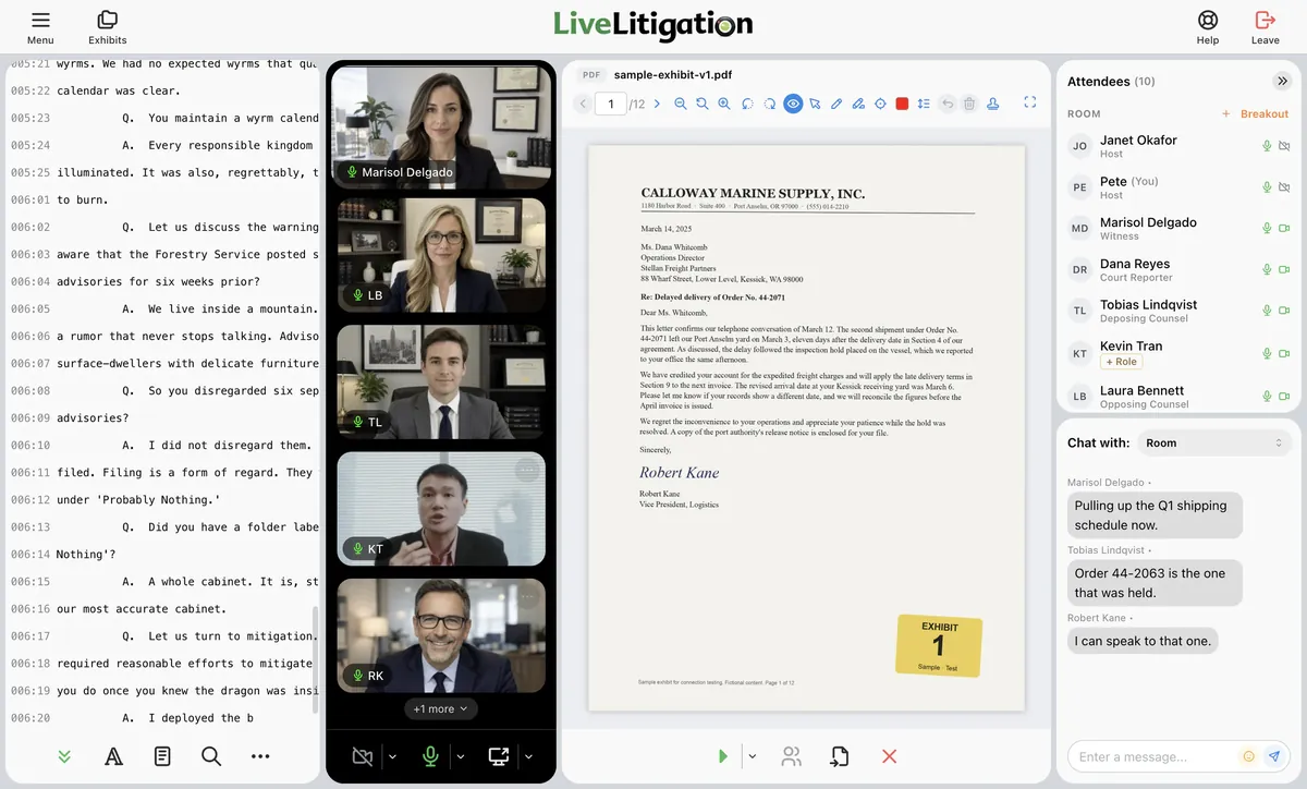 All-in-One Litigation Workspace